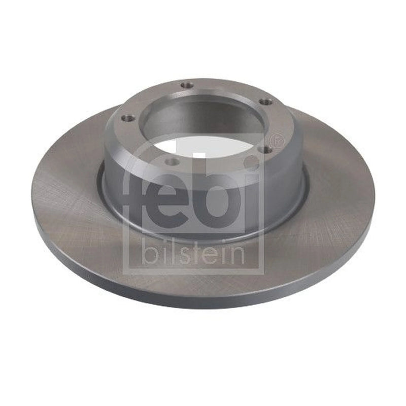 Febi 2 x Solid Front Brake Discs 170049-x2