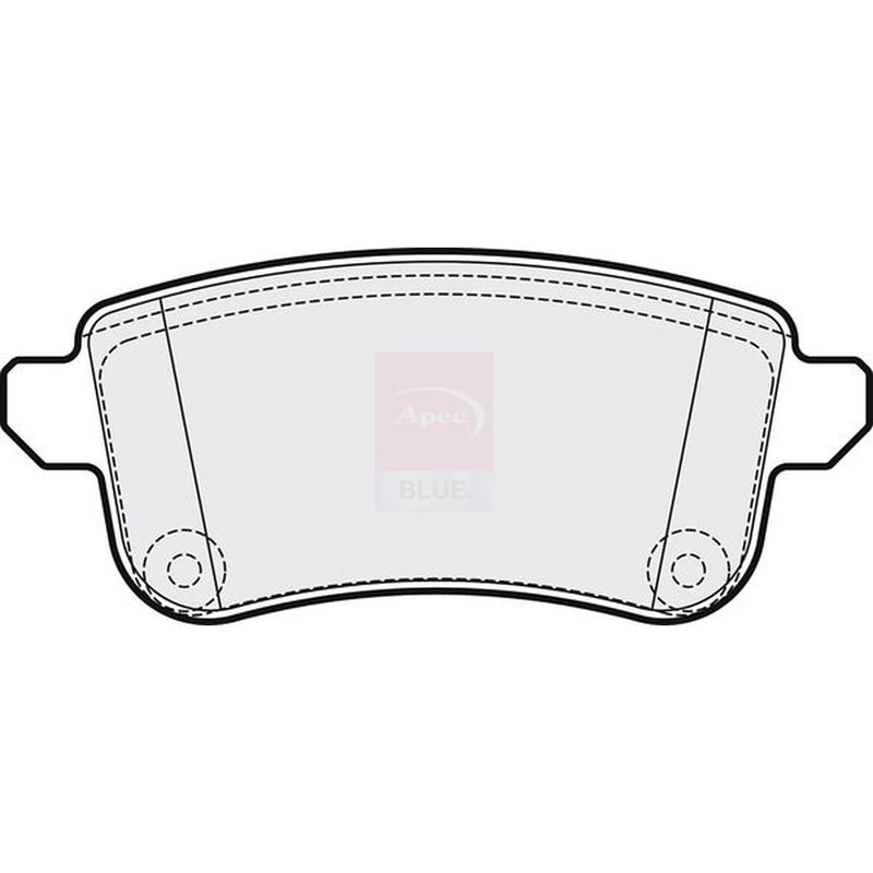 Apec Rear Brake Pad Set PD3828