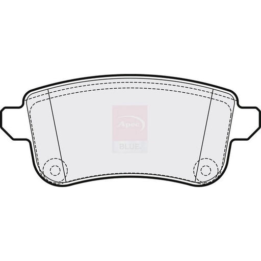 Apec Rear Brake Pad Set PD3828