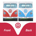 Vw Double Sleeping Bag Reversable Blue/Red 190Cm X 150Cm OL0183 - Board Masters - Van Life Living