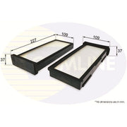 Comline Cabin Air Filter (Pollen Filter) EKF195