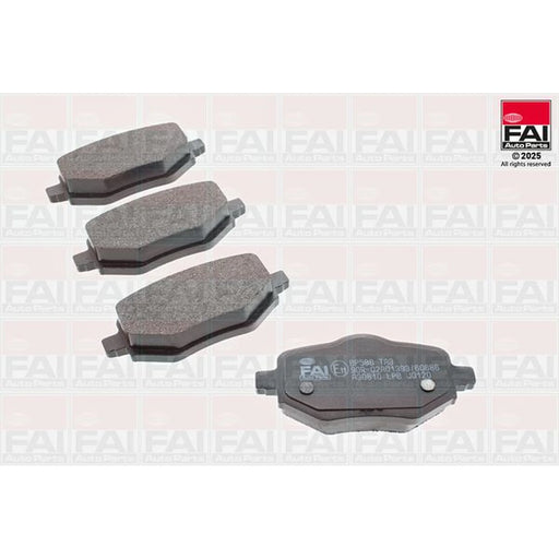 FAI Rear Brake Pad Set BP586