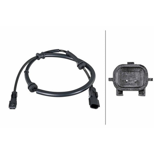 Hella ABS Wheel Speed Sensor Rear 6PU 358 252-071