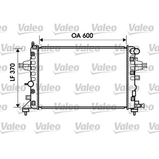 Valeo Engine Radiator 734381
