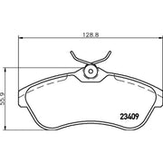 DON Front Brake Pad Set PCP1458