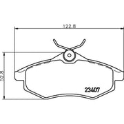 DON Front Brake Pad Set PCP1183