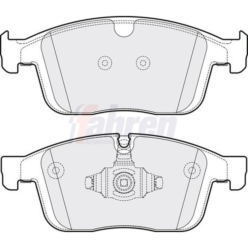 Fahren Front Brake Pad Set fits Volvo XC60 I 2013-2017
