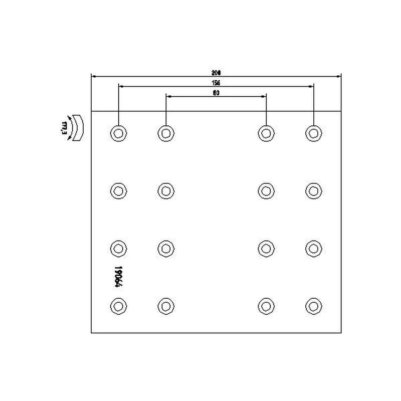 DON Don Cv Brake Lining Set DF48491S7203