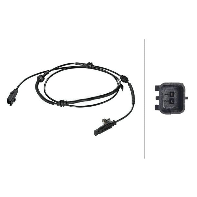 Hella ABS Wheel Speed Sensor Rear 6PU 010 039-791