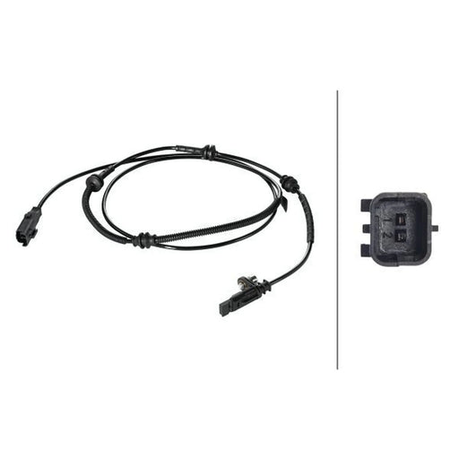 Hella ABS Wheel Speed Sensor Rear 6PU 010 039-791