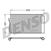 Denso Air Conditioning Condenser fits BMW 5 2002-2010