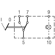 Hella Electrical Switch 6FH 007 832-061