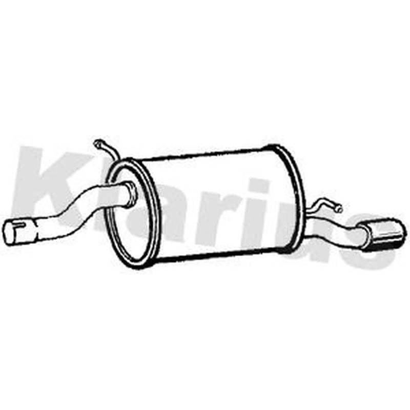 Klarius Box With Tail Pipe Rear AR249K