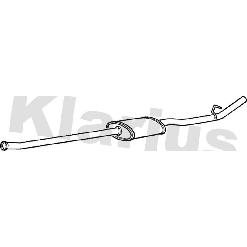 Klarius Box With Centre Pipe Centre RN670Q