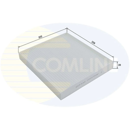 Comline Cabin Air Filter (Pollen Filter) EKF448