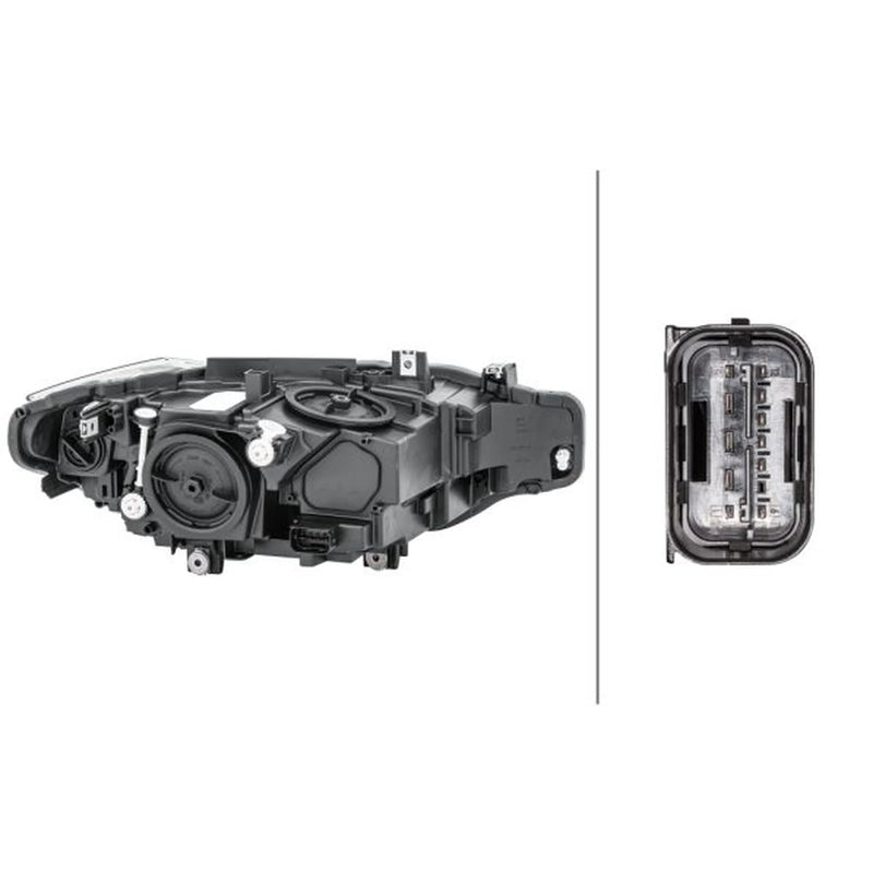 Hella Headlight Headlamp PY21W Left 1EG 012 101-911