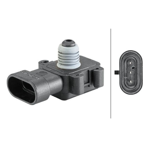 Hella Turbo Boost Pressure Sensor Front 6PP 358 152-131