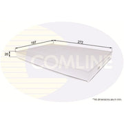Comline Cabin Air Filter (Pollen Filter) EKF190