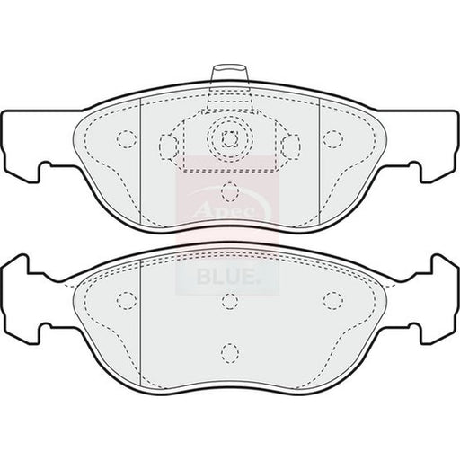 Apec Front Brake Pad Set PD3176