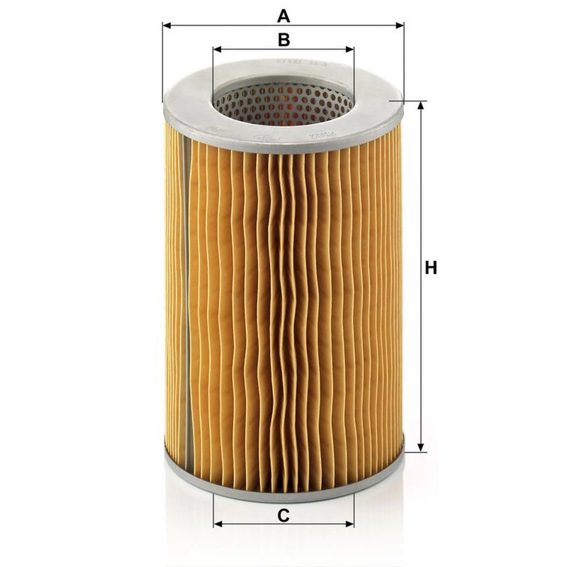 MANN-FILTER Engine Air Filter C 15 124/2