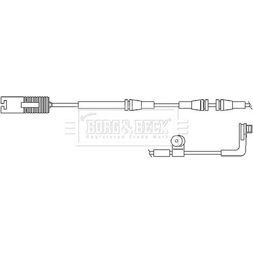 Borg & Beck Brake Pad Wear Sensor Rear BWL3030