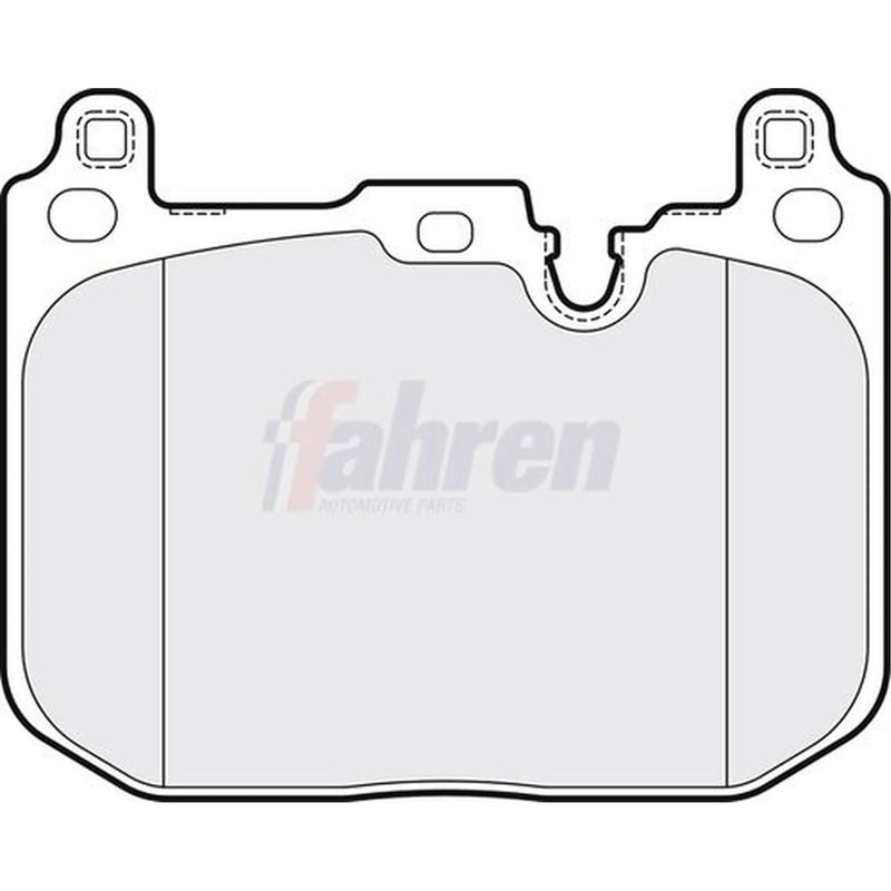 Fahren Front Brake Pad Set fits BMW 1 2019-2020