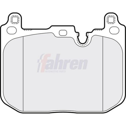 Fahren Front Brake Pad Set fits BMW 1 2019-2020