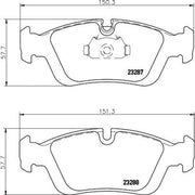 Mintex Front Brake Pad Set MDB1901