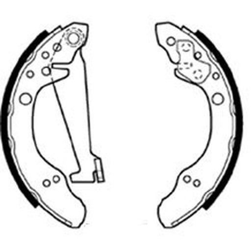 Abtex Brake Shoe Set Axle Kit ABS408