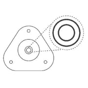 KYB Front Repair Kit Suspension Strut Support Mount SM5639