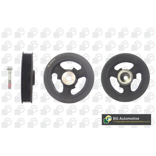 BGA Belt Pulley Set, Crankshaft 144mm DP5900K