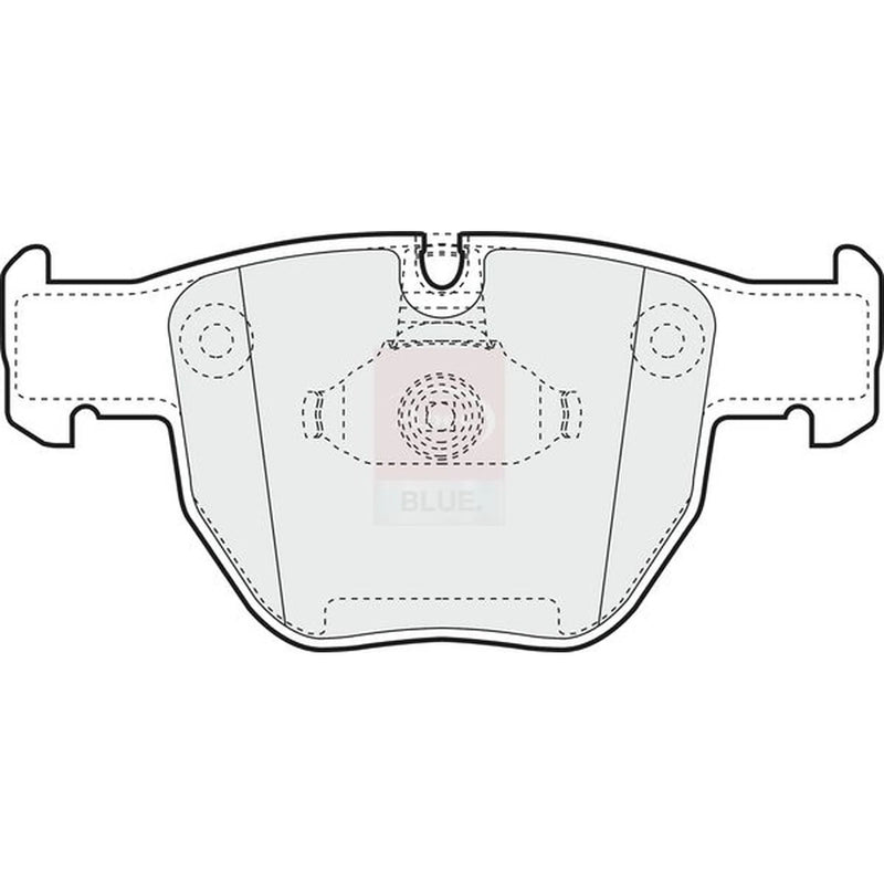 Apec Front Brake Pad Set PD3586