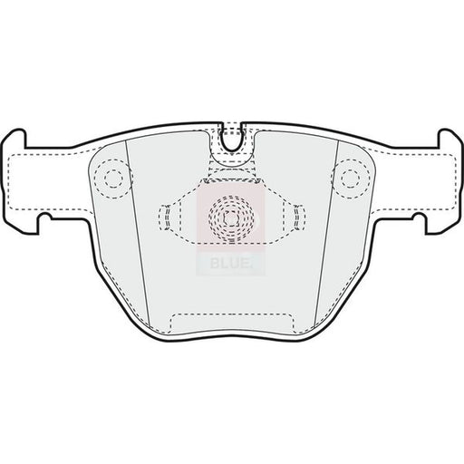 Apec Front Brake Pad Set PD3586