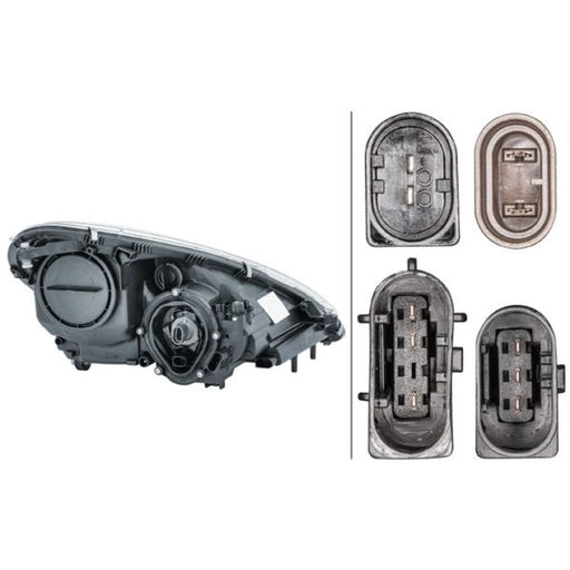 Hella Headlight Headlamp W5W Left 1EL 008 361-611