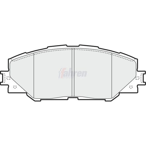 Fahren Front Brake Pad Set FBP3231