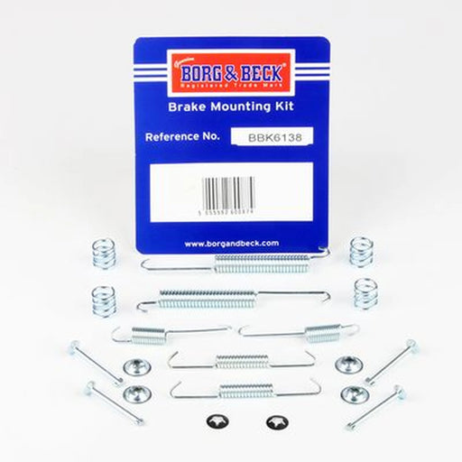 Borg & Beck Brake Shoe Accessory Kit Rear BBK6138