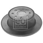 Febi 2 x Solid Rear Brake Discs 10749-x2