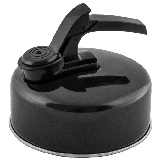 Olton black aluminium base whistling kettle (2L) K0055 - Quest - Van Life Living