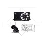 NRF Engine Cooling Fan 47291