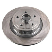 Febi 2 x Solid Rear Brake Discs 171502