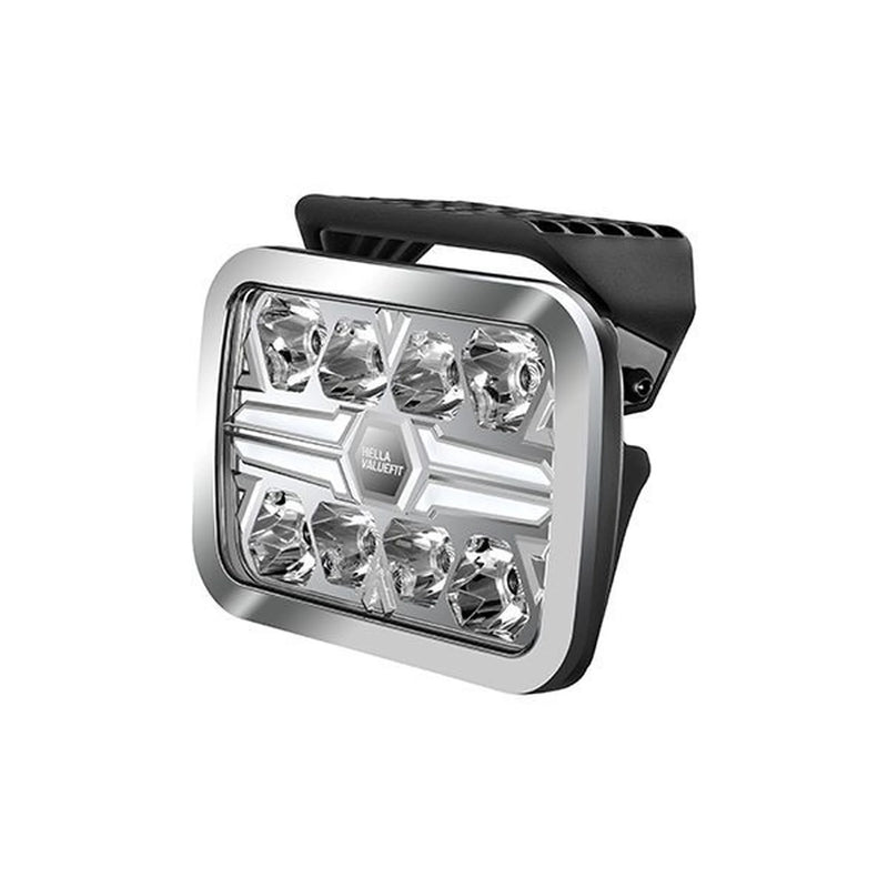 Hella Spotlight Vf Blade Aux. Chrome 9 Rec W/A Por25Pe frontal sided 1FJ 357 1FJ 357 199-091