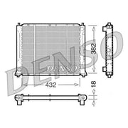 Denso Engine Radiator DRM24004