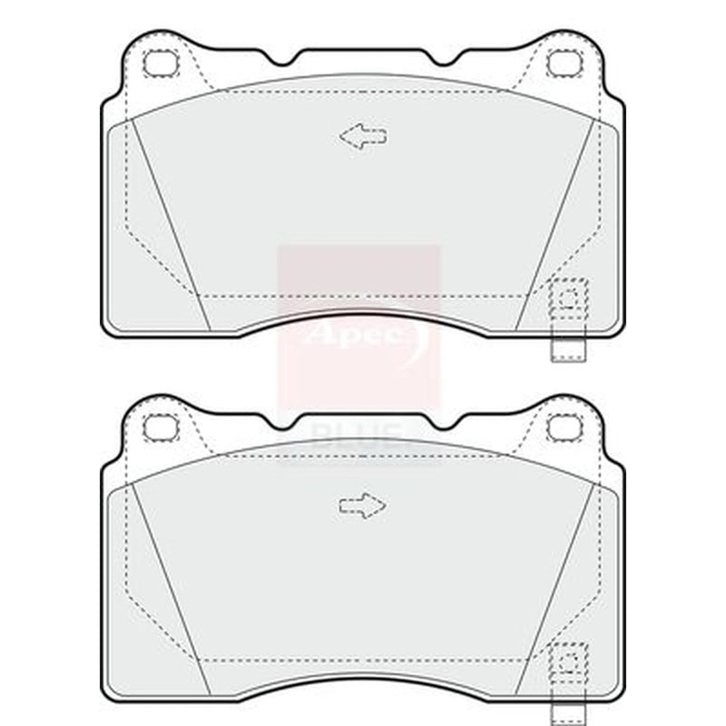 Apec Front Brake Pad Set PD3496