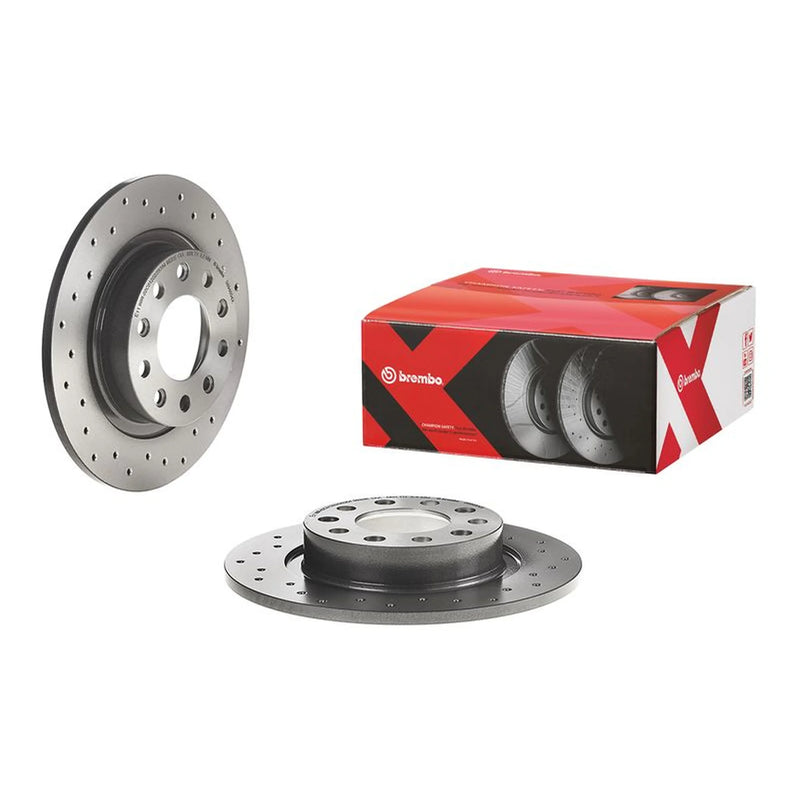 Brembo 2 x Rear Brake Discs 08.9460.4X