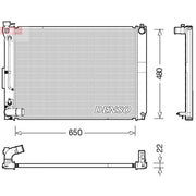 Denso Engine Radiator fits Lexus Rx 2003-2008