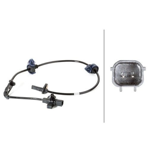 Hella ABS Wheel Speed Sensor Front Right 6PU 230 040-301