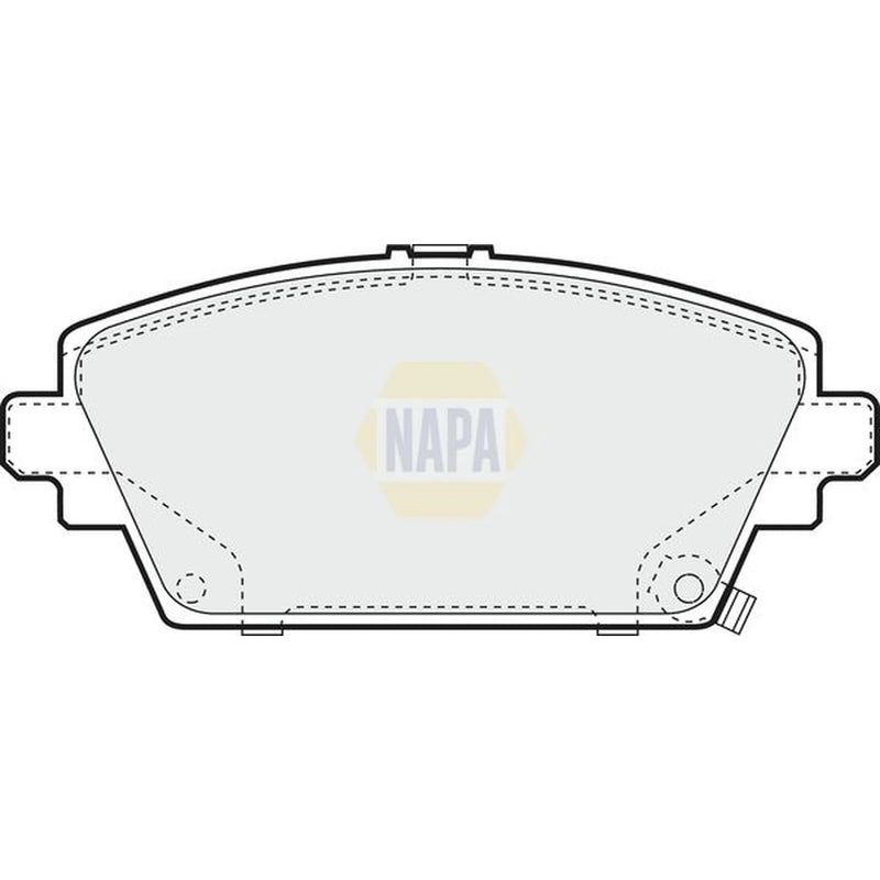 NAPA Front Brake Pad Set NBP1719