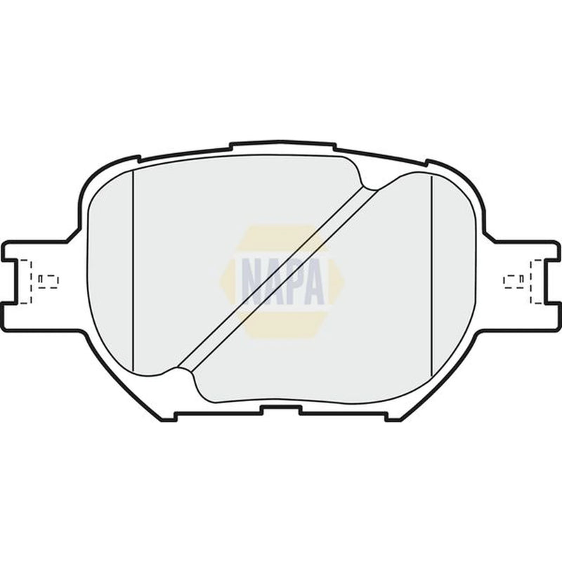 NAPA Front Brake Pad Set NBP1865