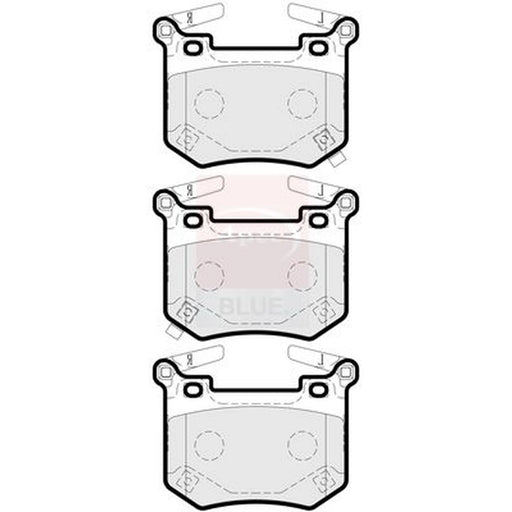 Apec Rear Brake Pad Set PD3922