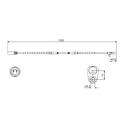 Bosch ABS Wheel Speed Sensor Rear 0 986 594 512